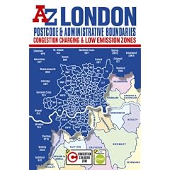 London Postcode and Administrative Boundaries Map