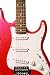 Barcelona Beginner Series Double Cutaway Electric Guitar Bundle with 10-Watt Amp, Gig Bag, Strap, and Accessories - Metallic Red image 5