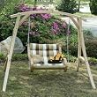 Roman Arc Cypress Swing Stand