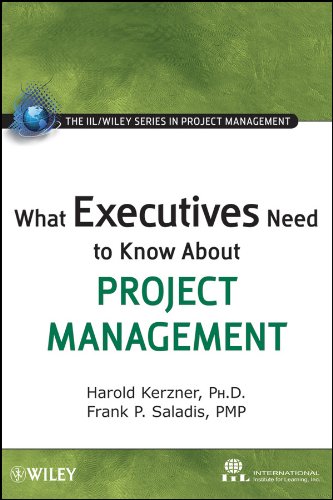 What Executives Need to Know About Project Management (The IIL/Wiley Series in Project Management)