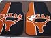 University of Texas Longhorns Car Mats 2 Piece universal fit Car Floor Mat (Rug)