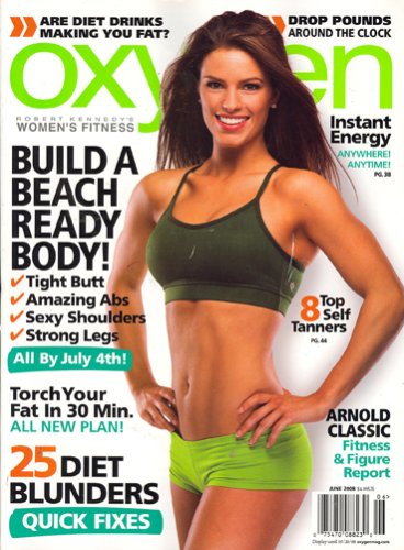 Oxygen, June 2008 Issue