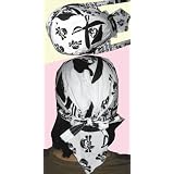海賊帽子～ブラックハットパイレーツ　白～/ファッショナブルにコスプレに新感覚バンダナ