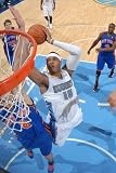New York Knicks v Denver Nuggets: Carmelo Anthony and Danilo Gallinari Photographic Poster Print by Garrett Ellwood, 24x36