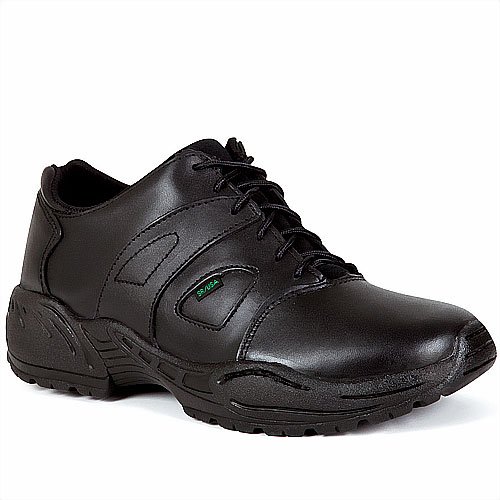 Rocky Boots Women's TMC Oxford Crosstrainer 5151 Work Shoes,Black Leather,8.5 W