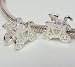 (Free Shipping Beads Charms Jewelry Sale) I Want to Ride My Bicycle .925 Sterling Silver Bead Charm Pandora Chamilia Biagi & European Bracelets Compatible