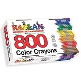 Review Kaplan Early Learning Company  / Standard Crayons Class Pack (800 Per Box)