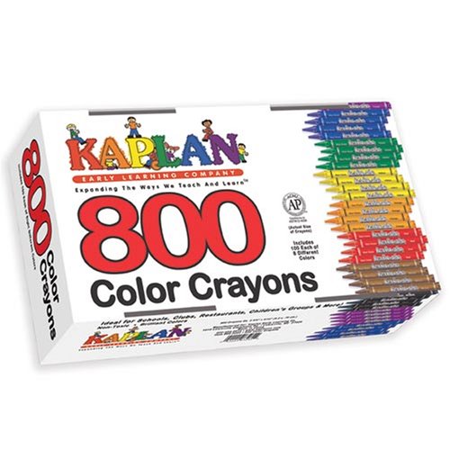 Childrens Toyshop  Toys : Standard Crayons Class Pack (800 Per Box)
