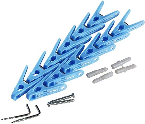 Household Retractable / Extendable 4-line Clothesline for Laundry Room