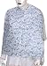 Scarf Stoles Wool Blue Thread Embroidery 80 x 27 inches
