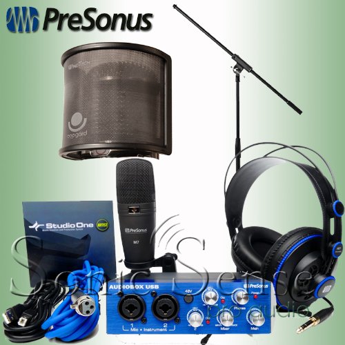 PreSonus AudioBox Studio Vocalist Bundle - UPGRADED On Sale