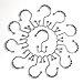 Set of 12 Rings - New Shower Curtain Hooks Made with Stainless Steel Rustproof Friction Free Gliding - Fengbao
