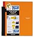 Five Star Spiral Notebook, College Ruled, 1 Subject, 8.5 x 11 Inches, 100 Sheets, Corner Tabs, Assorted Colors (08188)