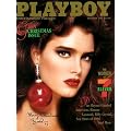 Playboy December 1986 Brooke Shields Gala Christmas Issue book cover