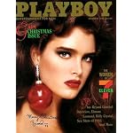 Playboy December 1986 Brooke Shields Gala Christmas Issue book cover