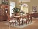Dining Room Furniture Set 1 in Caramel Finish - 839-DINING-SET-1