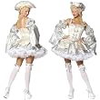 ROMA '4' Piece Marie Antoinette Silver