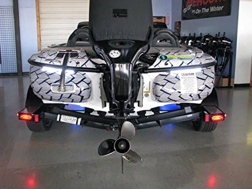 Boat Bow LED Navigation (Stern & Bow) Light Kit, Red, Green, and White Strips for Bass Boats, Pontoon, Ski, Canoes, Kayaks