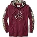 Legendary Whitetails Women's Camo Outfitter Hoodie, Rusty Maroon, Large