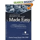 Click here to buy Information Security Policies Made Easy, Version 10 by  Charles Cresson Wood.
