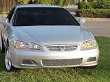 01-02 HONDA ACCORD COUPE BILLET GRILLE, BOLT-OVER ALUMINUM POLISHED GRILLE (2001 01 2002 02) PR-807527