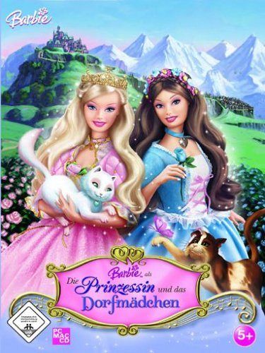 Childrens Toyshop  Video-Spiele : Barbie als die Prinzessin und das Dorfmädchen