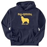 Sweatshirt Navy Blue Dog Addiction Border Collie Dog