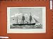 1875 Ship Vanguard Sunk Irish Coast Sailing Sea Print