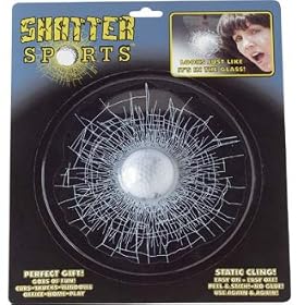 Shattered Glass Golf Ball