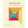 Analysis: With an Introduction to Proof (4th Edition)