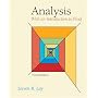 Analysis: With an Introduction to Proof (4th Edition)