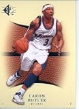 2007 08 Upper Deck SP Authentic Retail Basketball Card #52 Caron Butler Washington Wizards