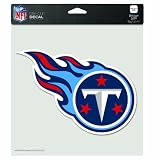 NFL Tennessee Titans 8-by-8 Inch Diecut Colored Decal