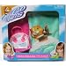 Zhu Zhu Pets Hamster Carrier, Bed, & Two Blankets - Pink & Teal