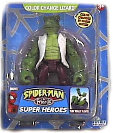  Spider-man and Friends Color Change Lizard