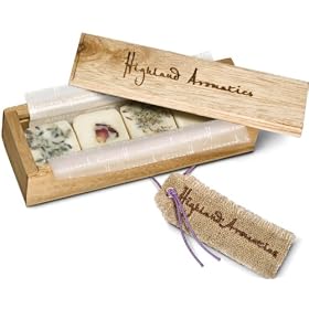 Scottish Fine Soaps Highland Aromatics Lavish Bath Melts Gift Set - 4 x 10g