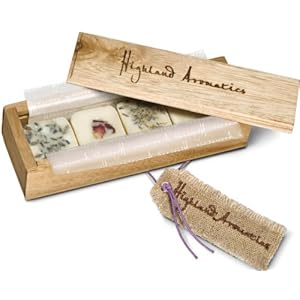 Scottish Fine Soaps Highland Aromatics Lavish Bath Melts Gift Set - 4 x 10g