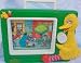 Sesame Street Big Bird, Vintage, Wind up Radio, Television Toy