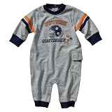 Newborn Boy JUST ONE YOU Made by Carters ® Gray/Blue 2 pk Football/Puppy Jumpsuit 6M