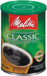Melitta Classic Decaffeinated, Medium Roast Ground Coffee, 10.5-Ounce Cans (Pack of 4)