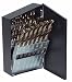 Irwin 73138 29 Piece 1/16-Inch to 1/2-Inch High Speed Steel Twist Drill Bit Assortment with Metal Index