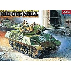 Academy 1/35 U.S. Tank Destroyer M10 Duckbill Gun Motor Carriage - 1397