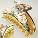 Apparel : Liseron Amber - Cubitas Sisley Collection (Hand-set crystal jewelry, Claw clip)