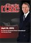 Charlie Rose with Moshe Arens; Natasha Richardson & David Marber (April 30, 1999)