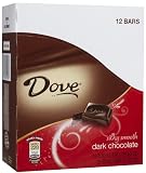 Cheap Deals on Dove Dark Chocolate, Large Candy Bar, 3.3 oz, 12 ct by Dove