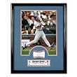 Nomar Garciaparra Autographed Chicago Cubs -Sweet Spot Baseball Cut- with 8x10 Photo - Framed (UDA)