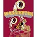 Washington Redskins Lightweight Rolled Throw Blanket