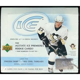 2005 06 Upper Deck Ice Hockey Hobby Box by