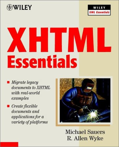 Image of: Xhtml Essentials (Wiley Xml Essential)