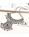 OVERMAL Women Bohemian Festival Jewelry Double Chain Coin Statement Necklace